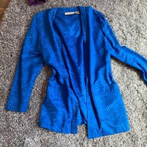 Vintage Liz Claiborne 100% silk blazer